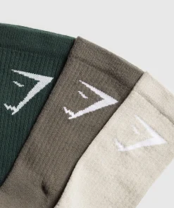 Gymshark Sportsokken|Crewsokken*Crew Socks 3pk