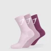 Gymshark Crewsokken*Crew Socks 3pk