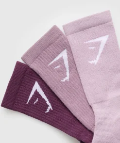 Gymshark Crewsokken*Crew Socks 3pk