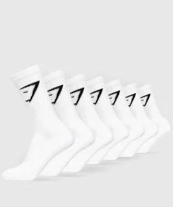 Gymshark Sportsokken|Crewsokken*Crew Socks 7pk