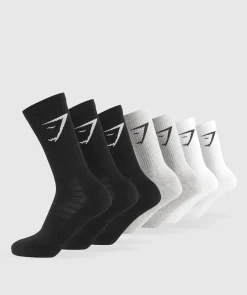 Gymshark Sportsokken|Crewsokken*Crew Socks 7pk