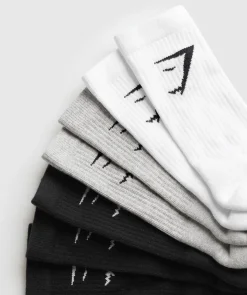Gymshark Sportsokken|Crewsokken*Crew Socks 7pk