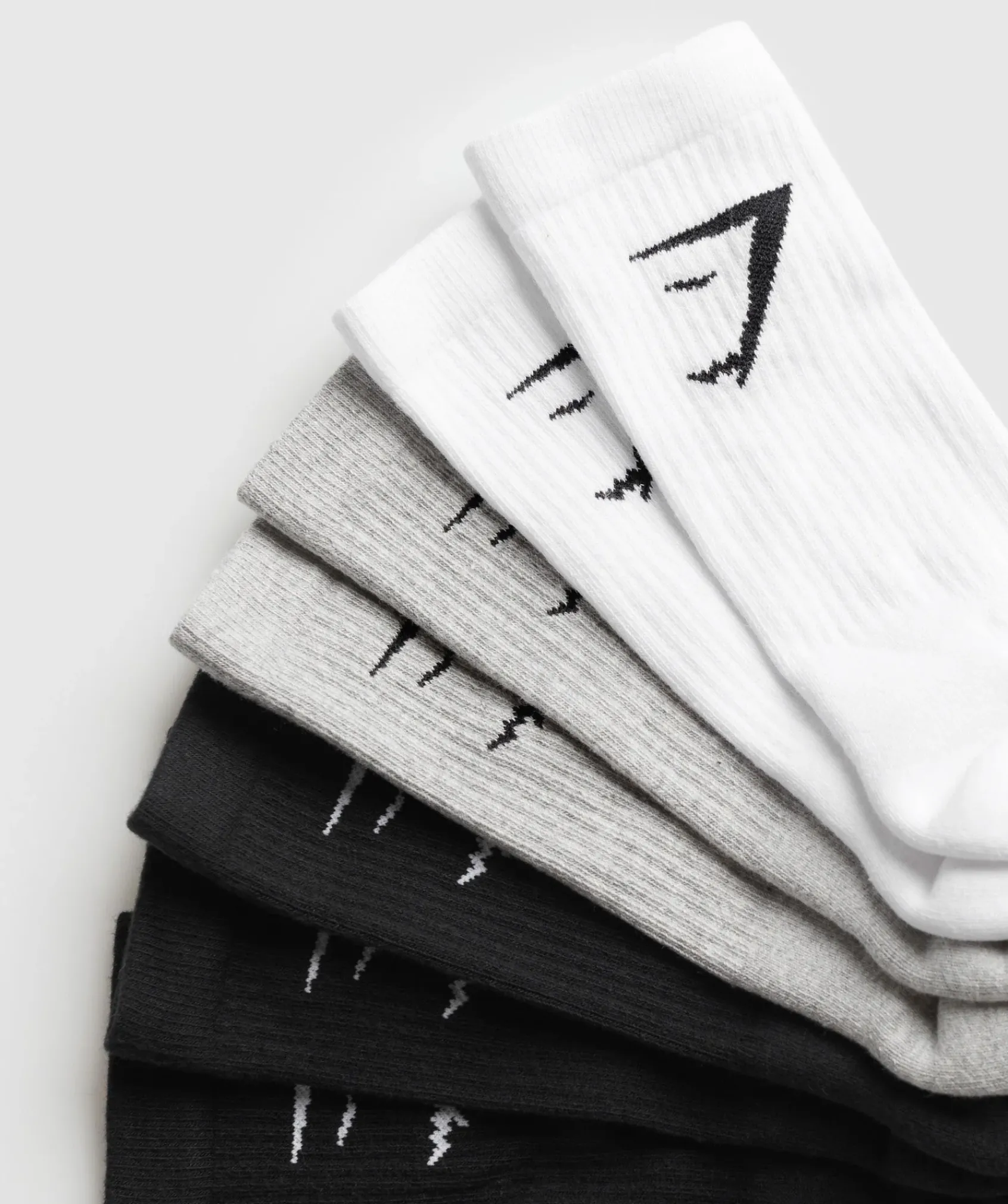 Gymshark Sportsokken|Crewsokken*Crew Socks 7pk