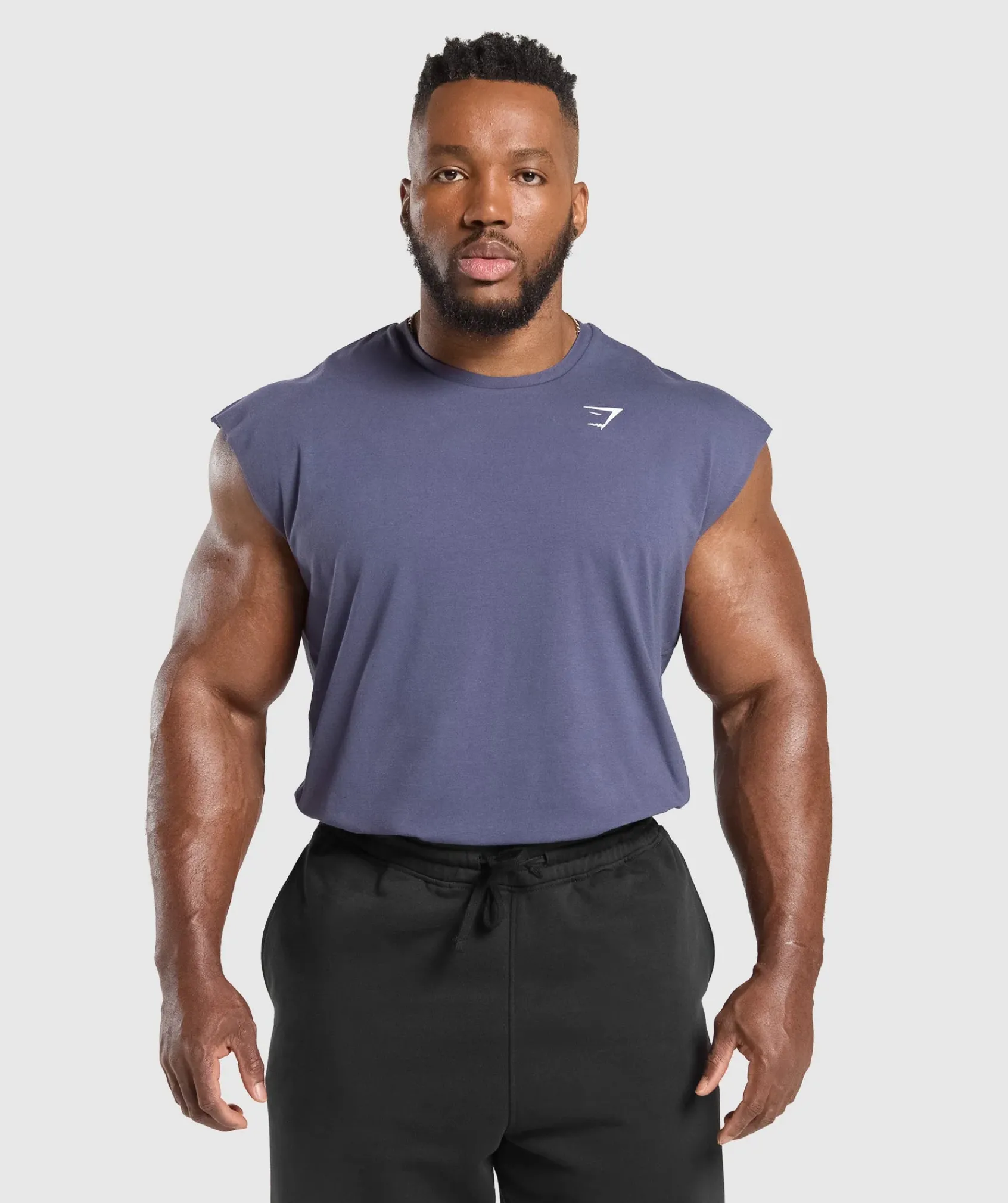 Heren Gymshark Tanktops|T-shirts*Critical Cut Off Tank