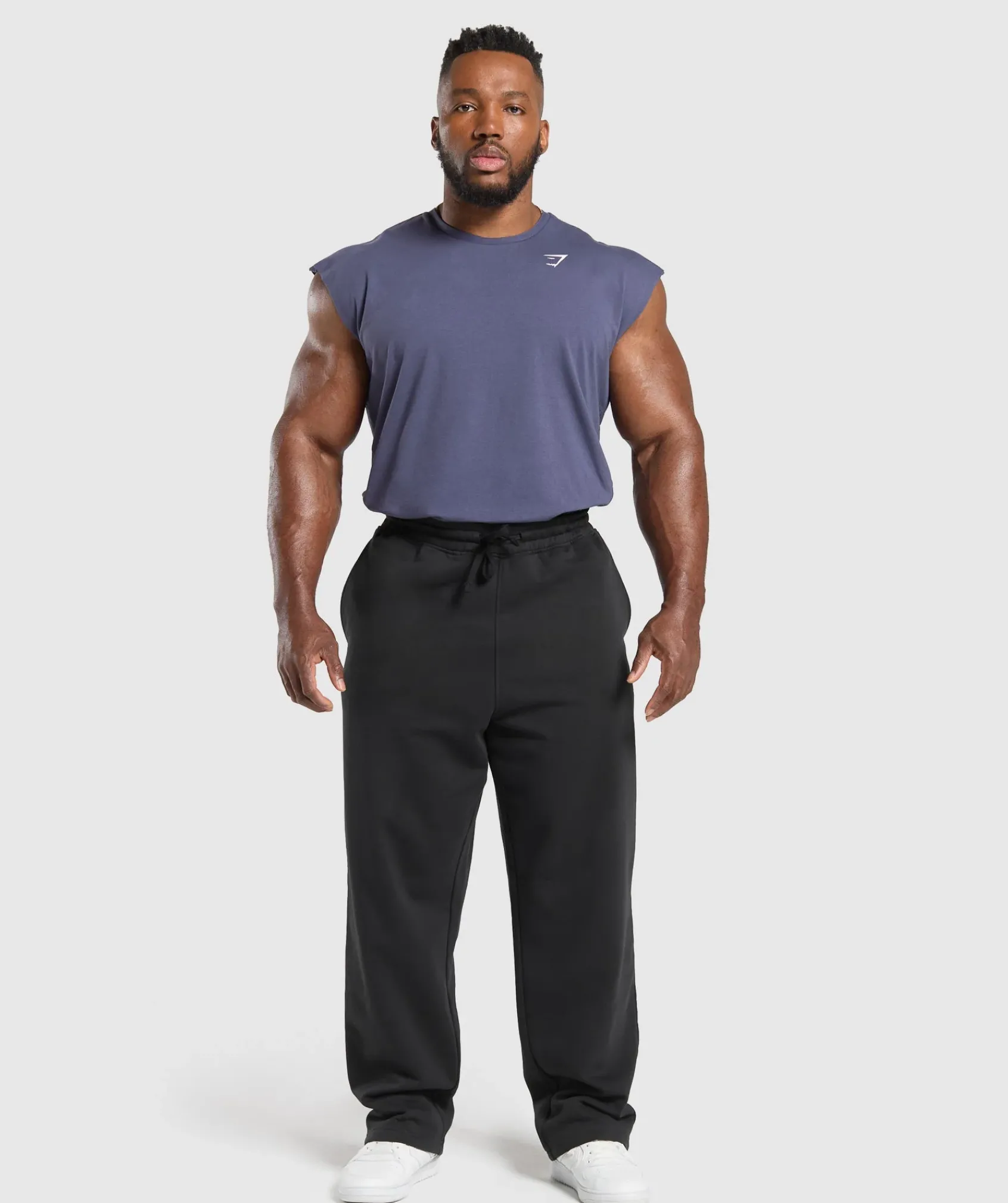 Heren Gymshark Tanktops|T-shirts*Critical Cut Off Tank