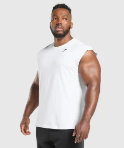 Heren Gymshark Tanktops|T-shirts*Critical Cut Off Tank