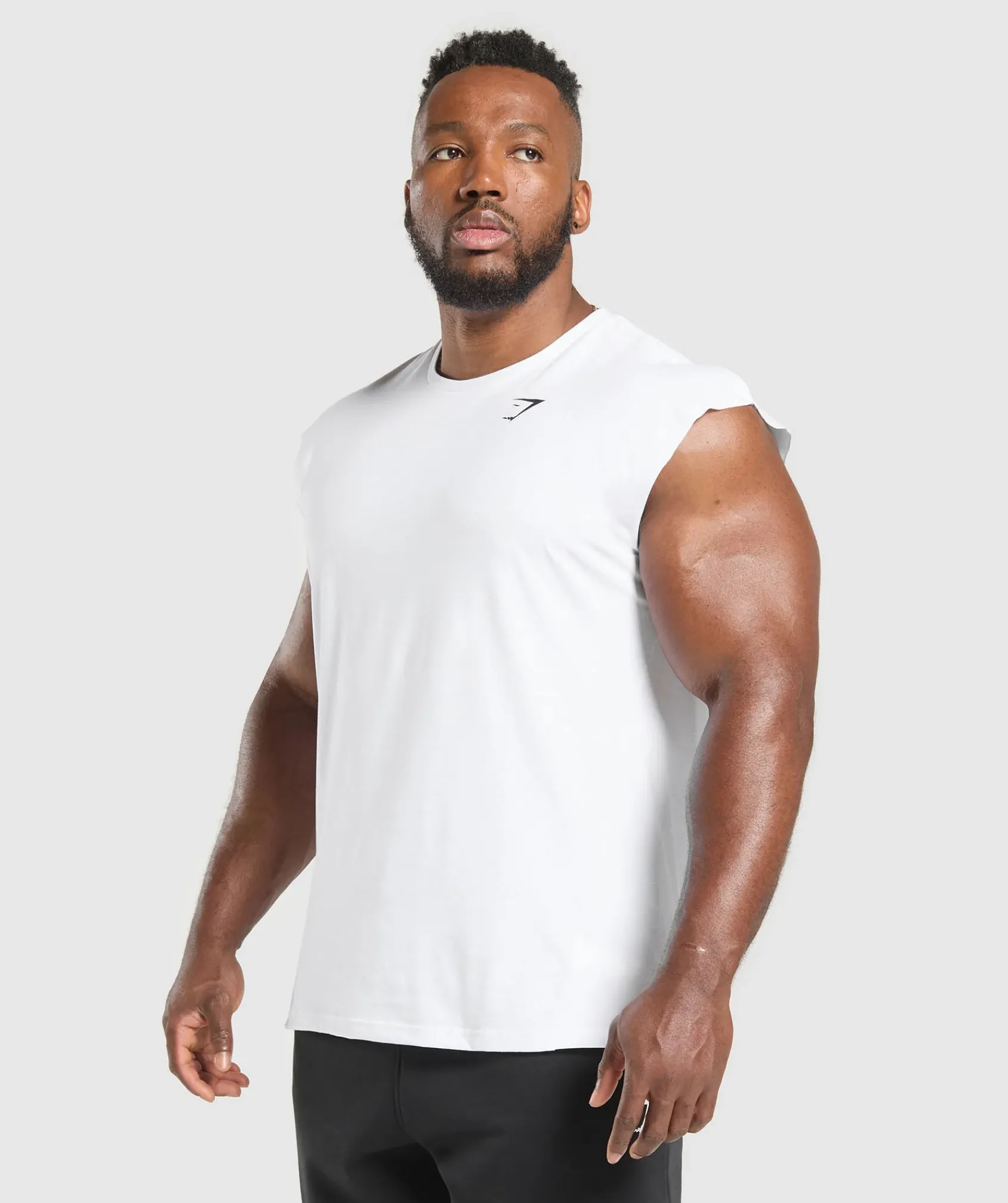 Heren Gymshark Tanktops|T-shirts*Critical Cut Off Tank