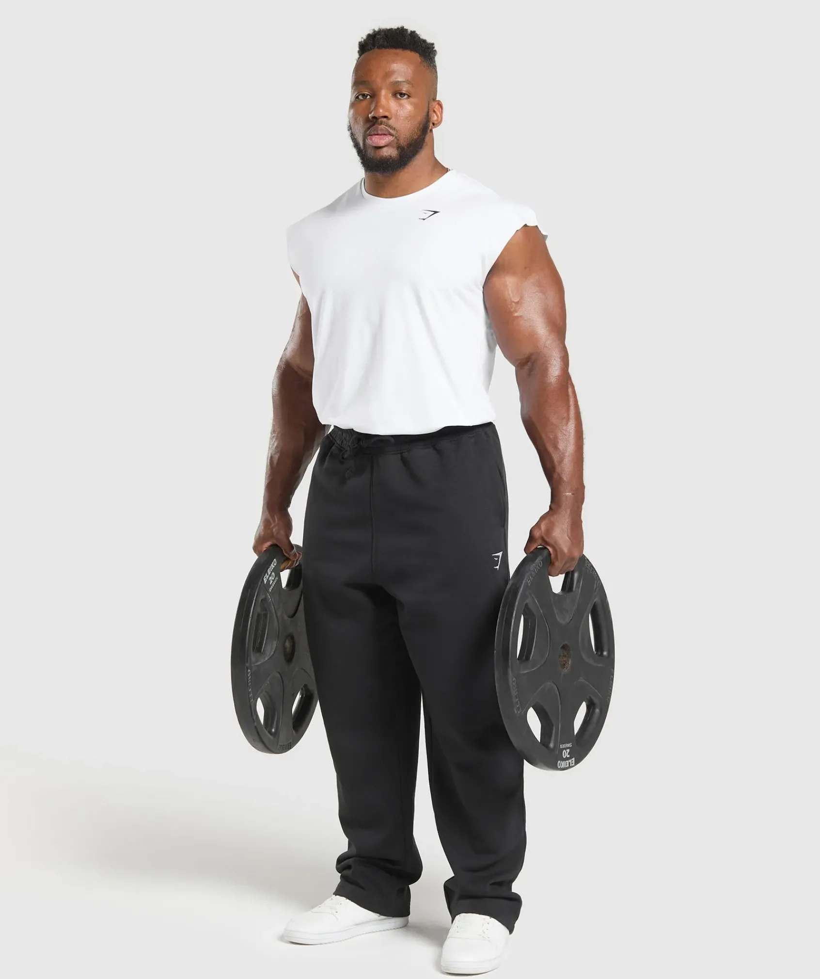 Heren Gymshark Tanktops|T-shirts*Critical Cut Off Tank