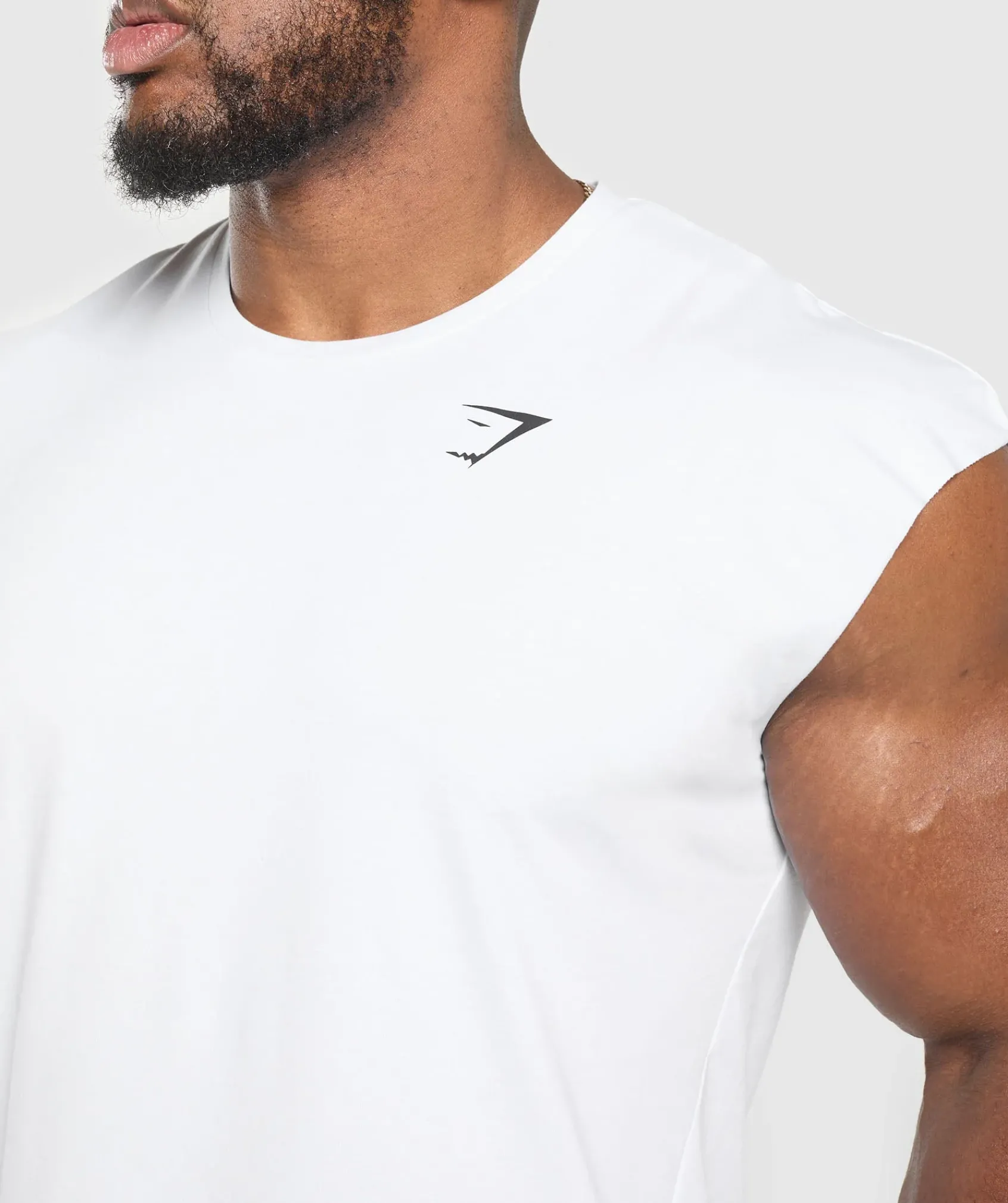 Heren Gymshark Tanktops|T-shirts*Critical Cut Off Tank