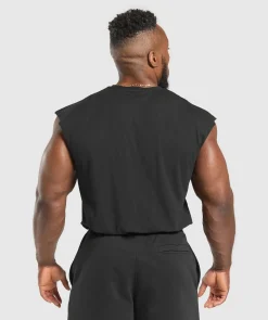 Heren Gymshark Tanktops|T-shirts*Critical Cut Off Tank