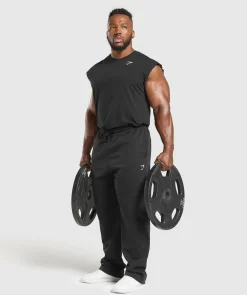 Heren Gymshark Tanktops|T-shirts*Critical Cut Off Tank