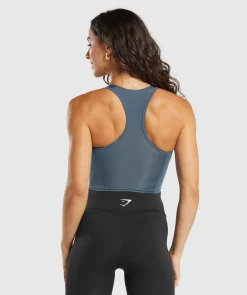 DAMES Gymshark Croptops|Tanktops*Crop Mesh Tank