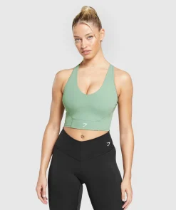 DAMES Gymshark Croptops|Tanktops*Crop Mesh Tank
