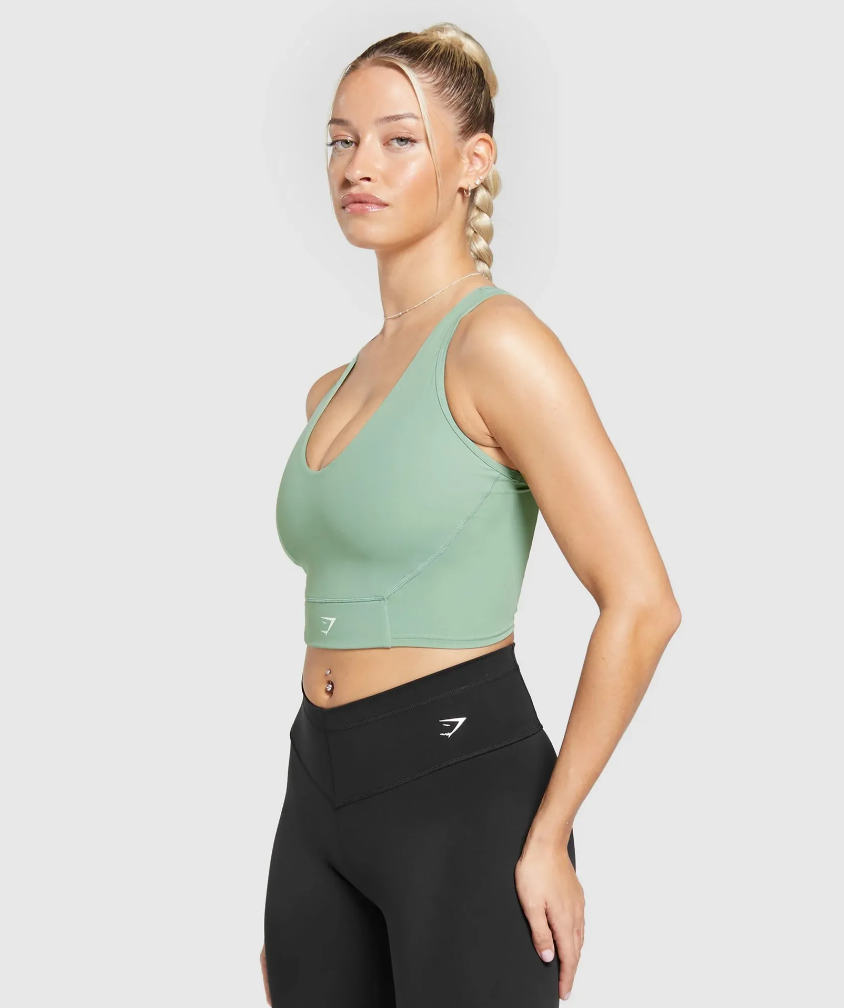 DAMES Gymshark Croptops|Tanktops*Crop Mesh Tank