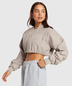 DAMES Gymshark Sportjacks*Cropped Bomber Jacket