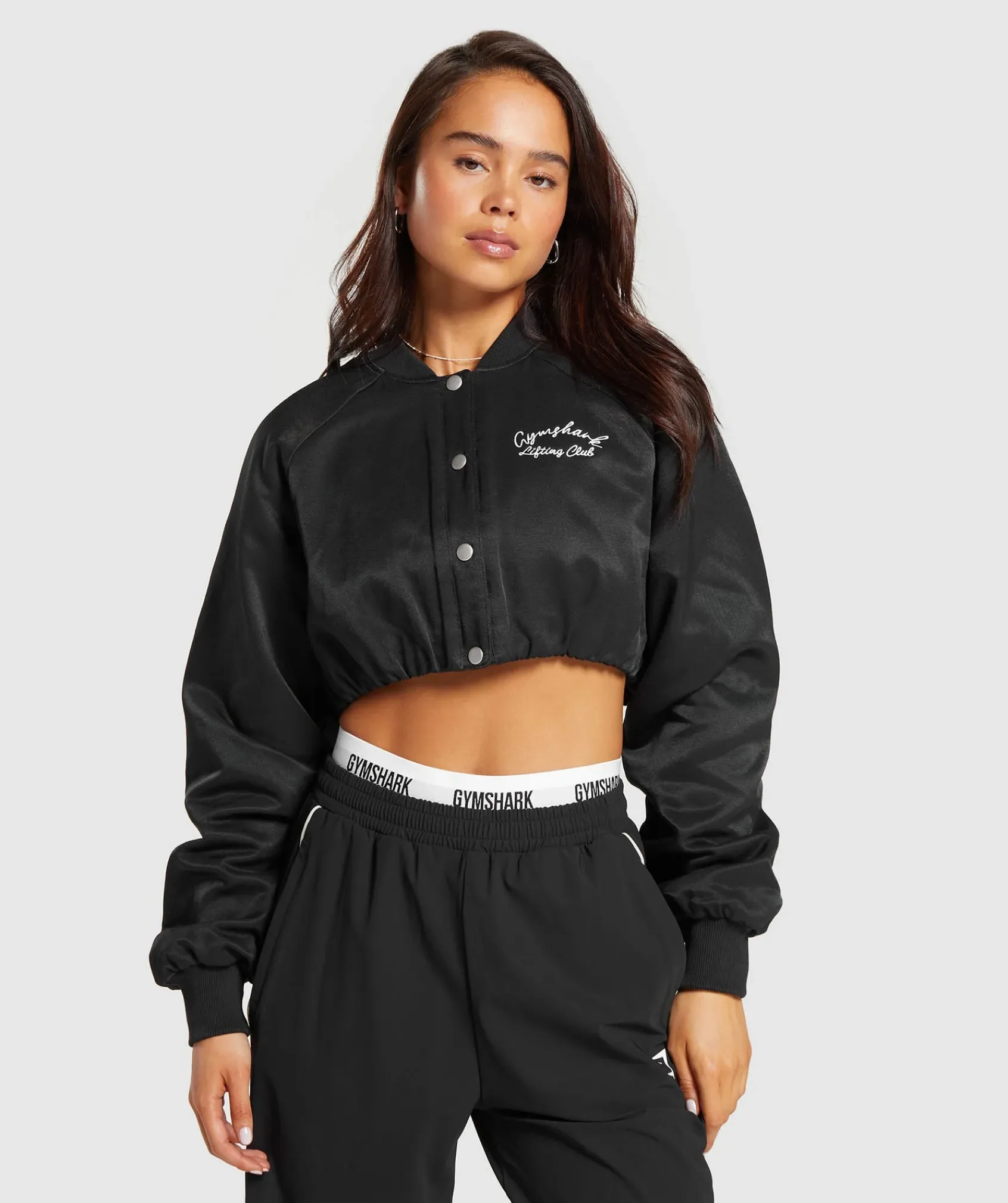 DAMES Gymshark Sportjacks*Cropped Bomber Jacket