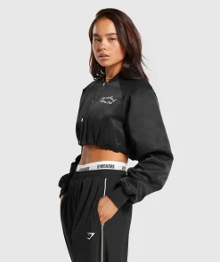 DAMES Gymshark Sportjacks*Cropped Bomber Jacket