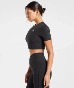 DAMES Gymshark Croptops|T-shirts*Crossover Crop Top