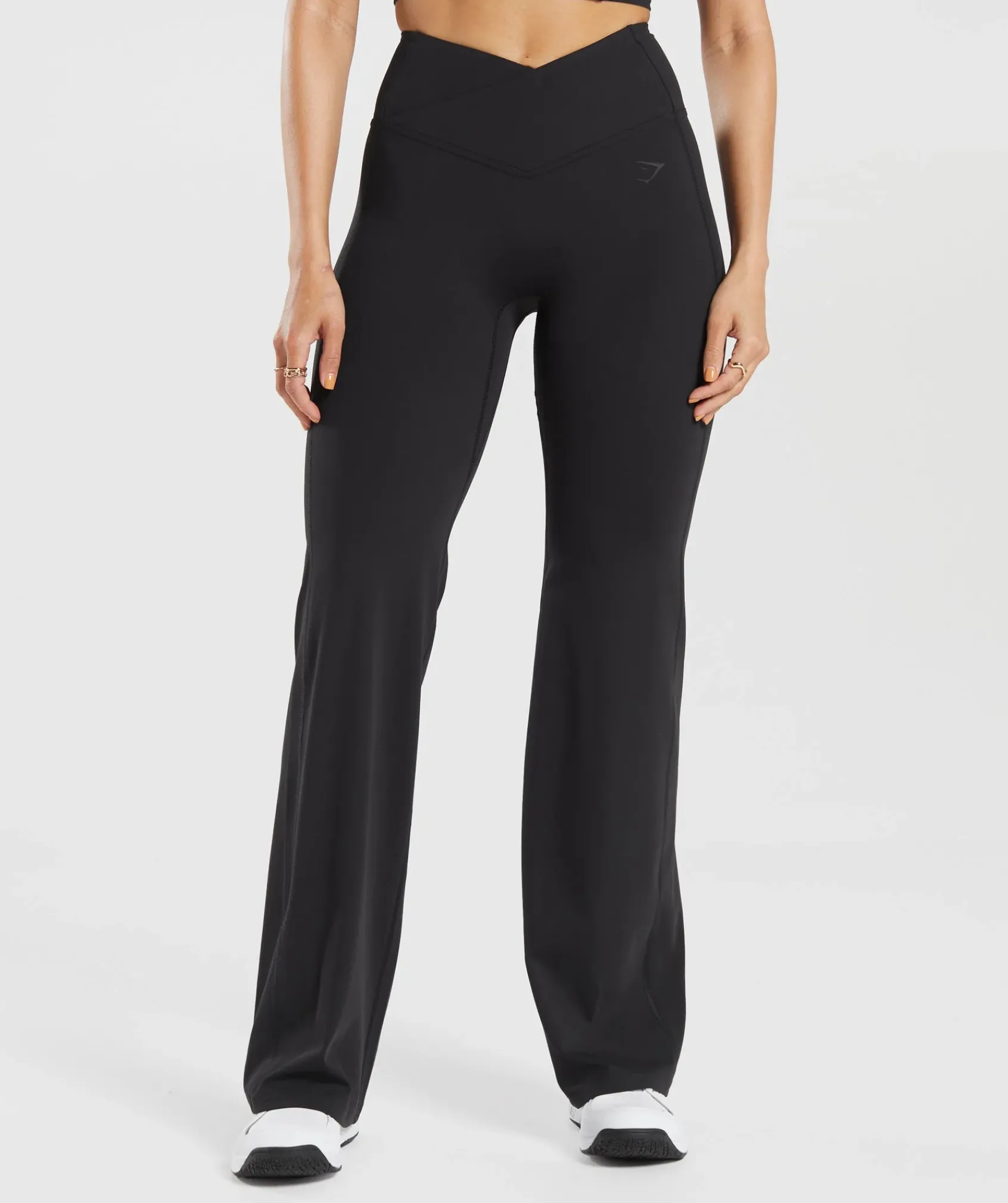 DAMES Gymshark Bedekkende Sportkleding|Leggings*Crossover Regular Flared Leggings