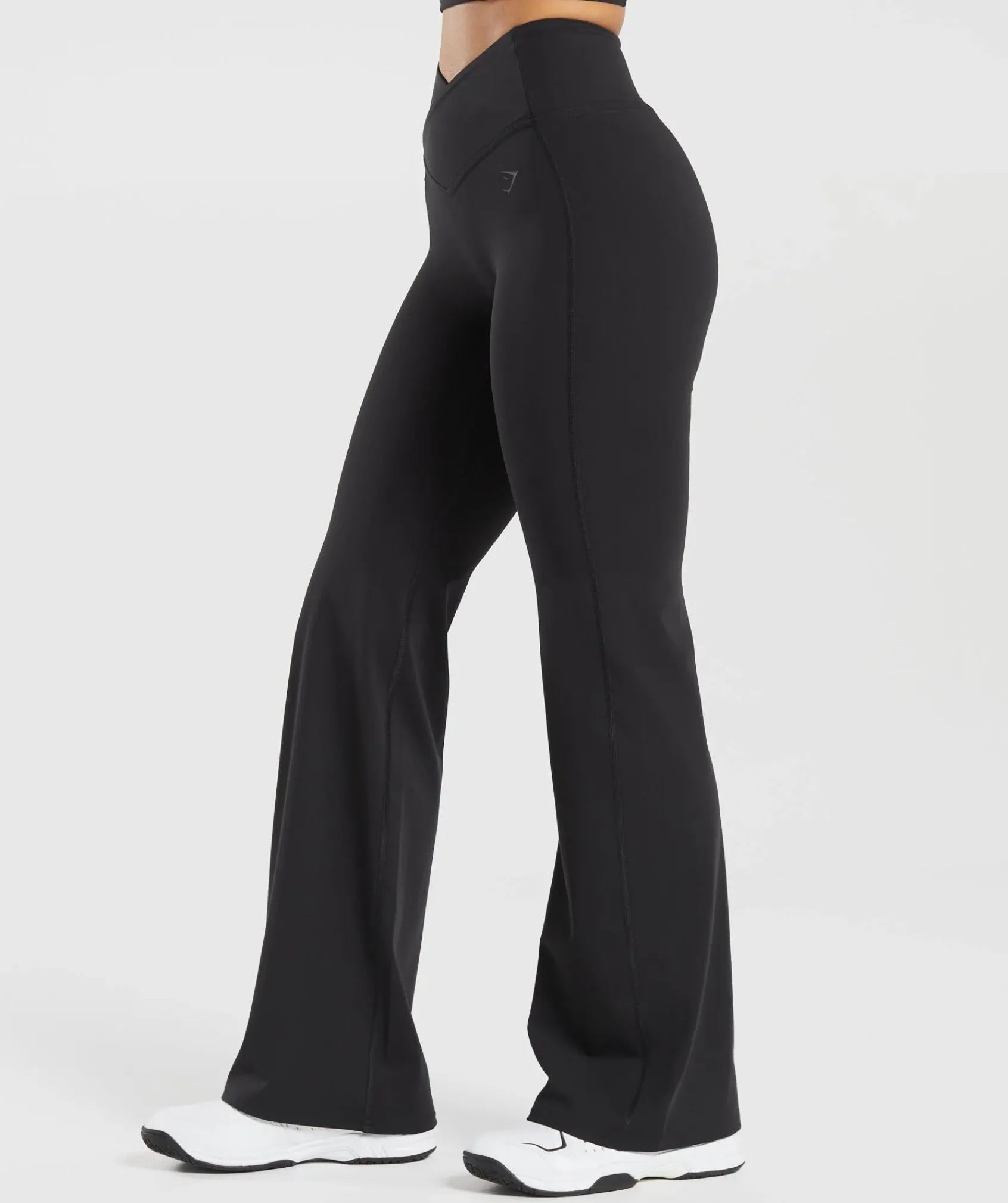DAMES Gymshark Bedekkende Sportkleding|Leggings*Crossover Regular Flared Leggings