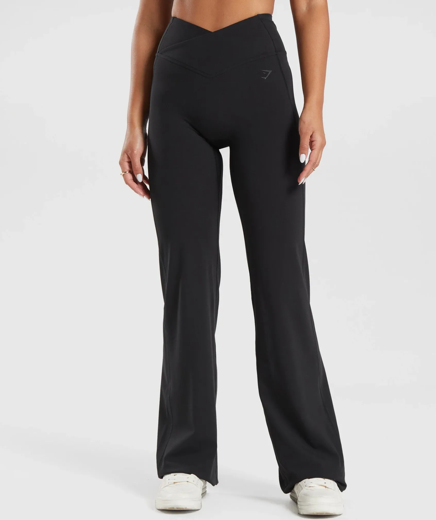 DAMES Gymshark Bedekkende Sportkleding|Leggings*Crossover Tall Flared Leggings