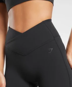 DAMES Gymshark Bedekkende Sportkleding|Leggings*Crossover Tall Flared Leggings