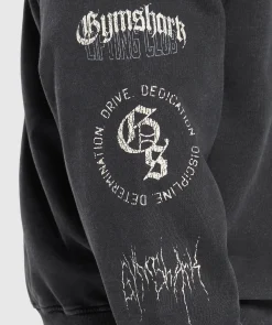 Heren Gymshark Hoodies & Truien*Distressed Graphic Crew