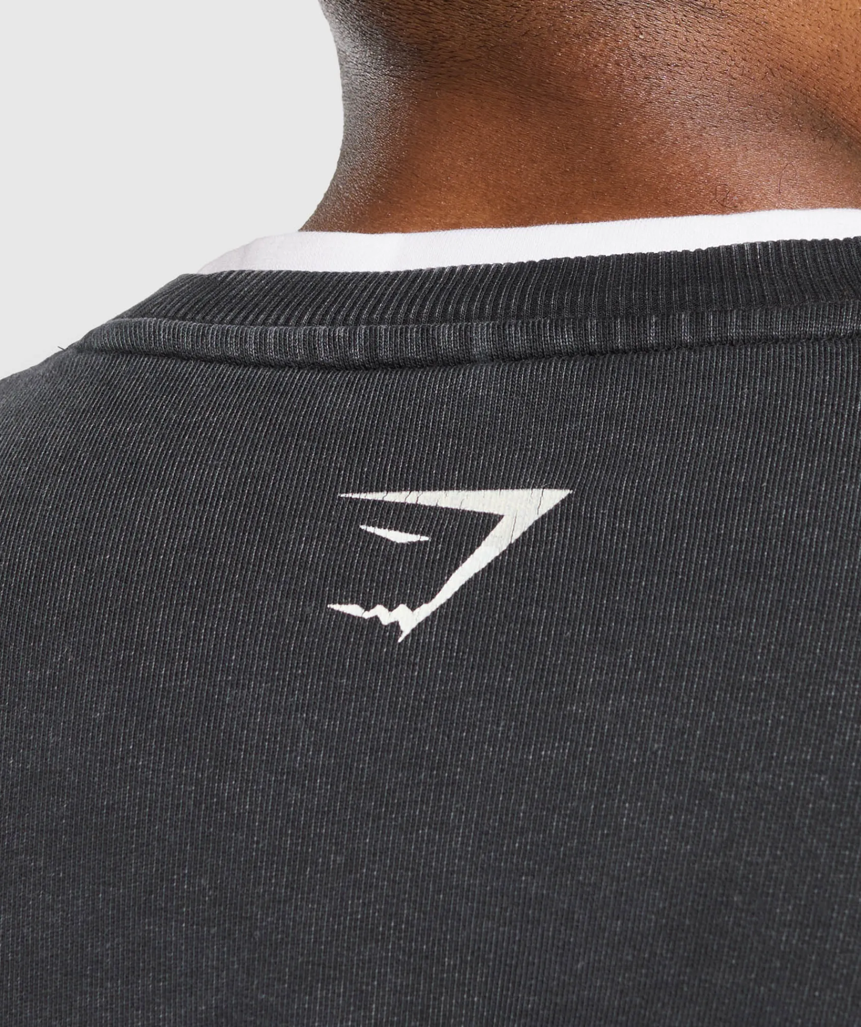 Heren Gymshark Hoodies & Truien*Distressed Graphic Crew
