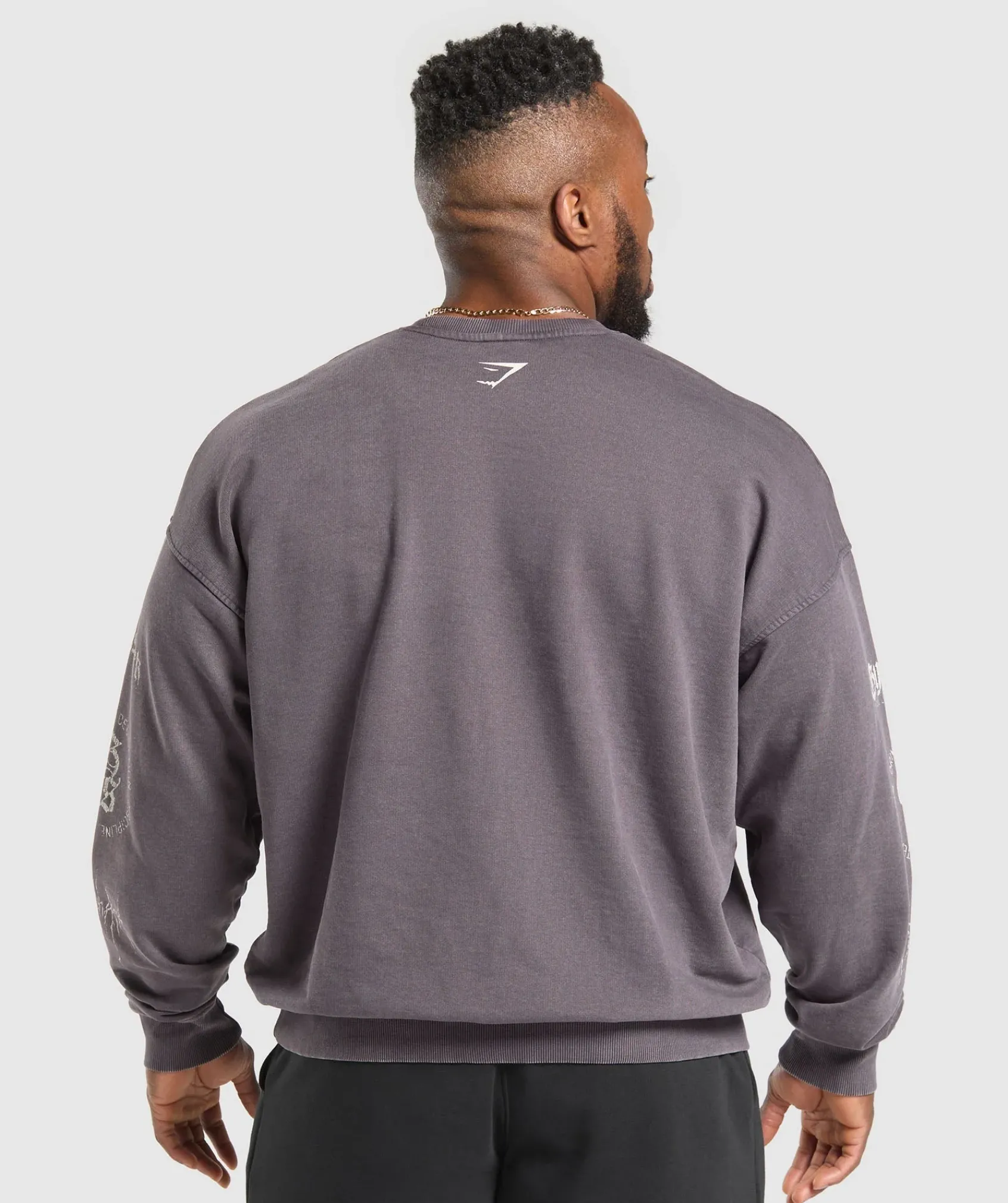 Heren Gymshark Hoodies & Truien*Distressed Graphic Crew