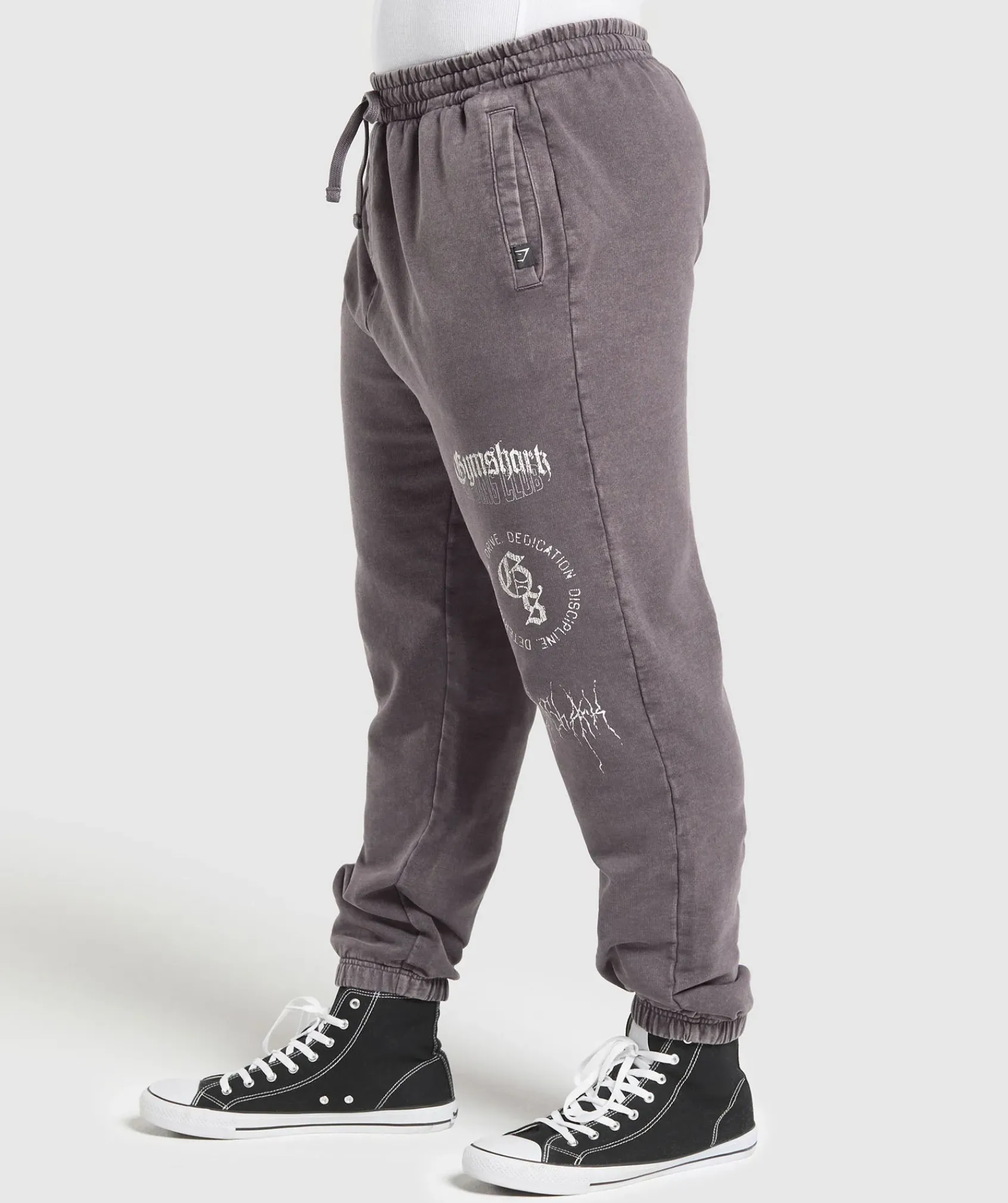 Heren Gymshark Joggingbroeken*Distressed Graphic Joggers