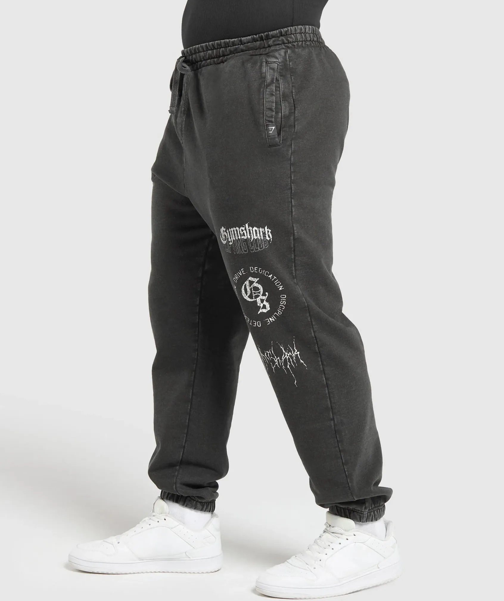 Heren Gymshark Joggingbroeken*Distressed Graphic Joggers