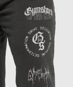 Heren Gymshark Joggingbroeken*Distressed Graphic Joggers