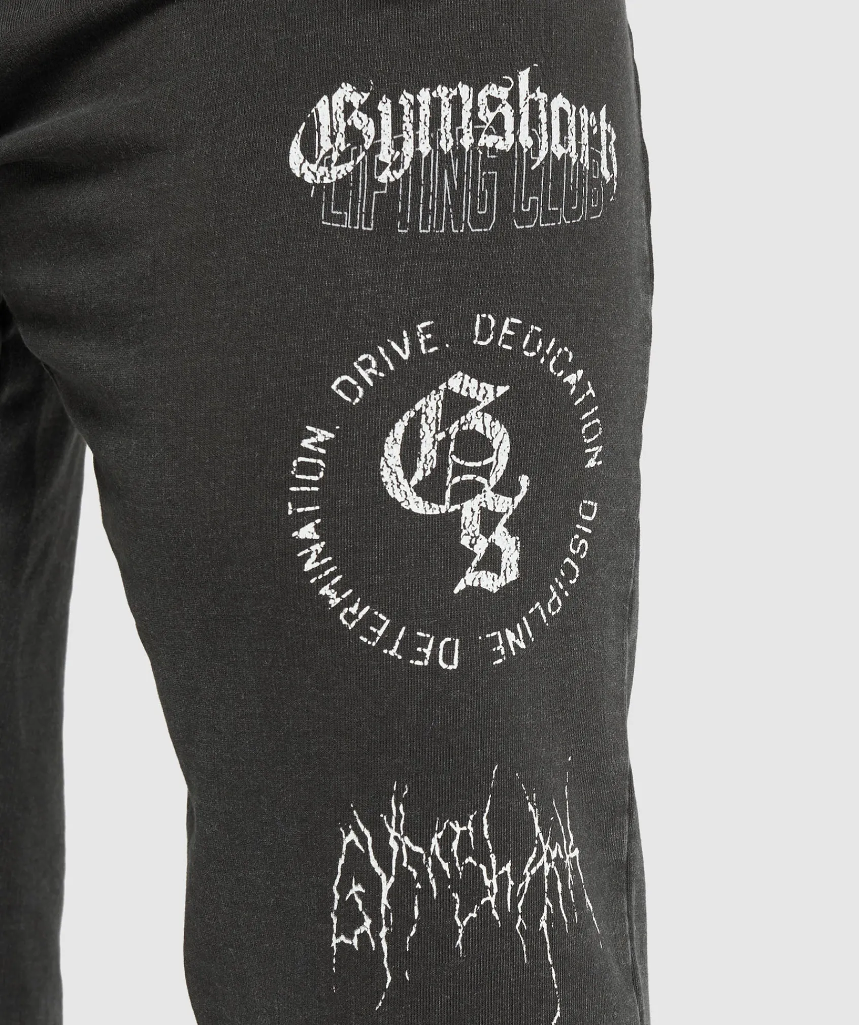 Heren Gymshark Joggingbroeken*Distressed Graphic Joggers