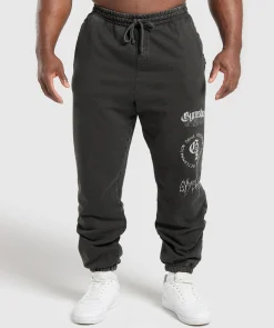 Heren Gymshark Joggingbroeken*Distressed Graphic Joggers
