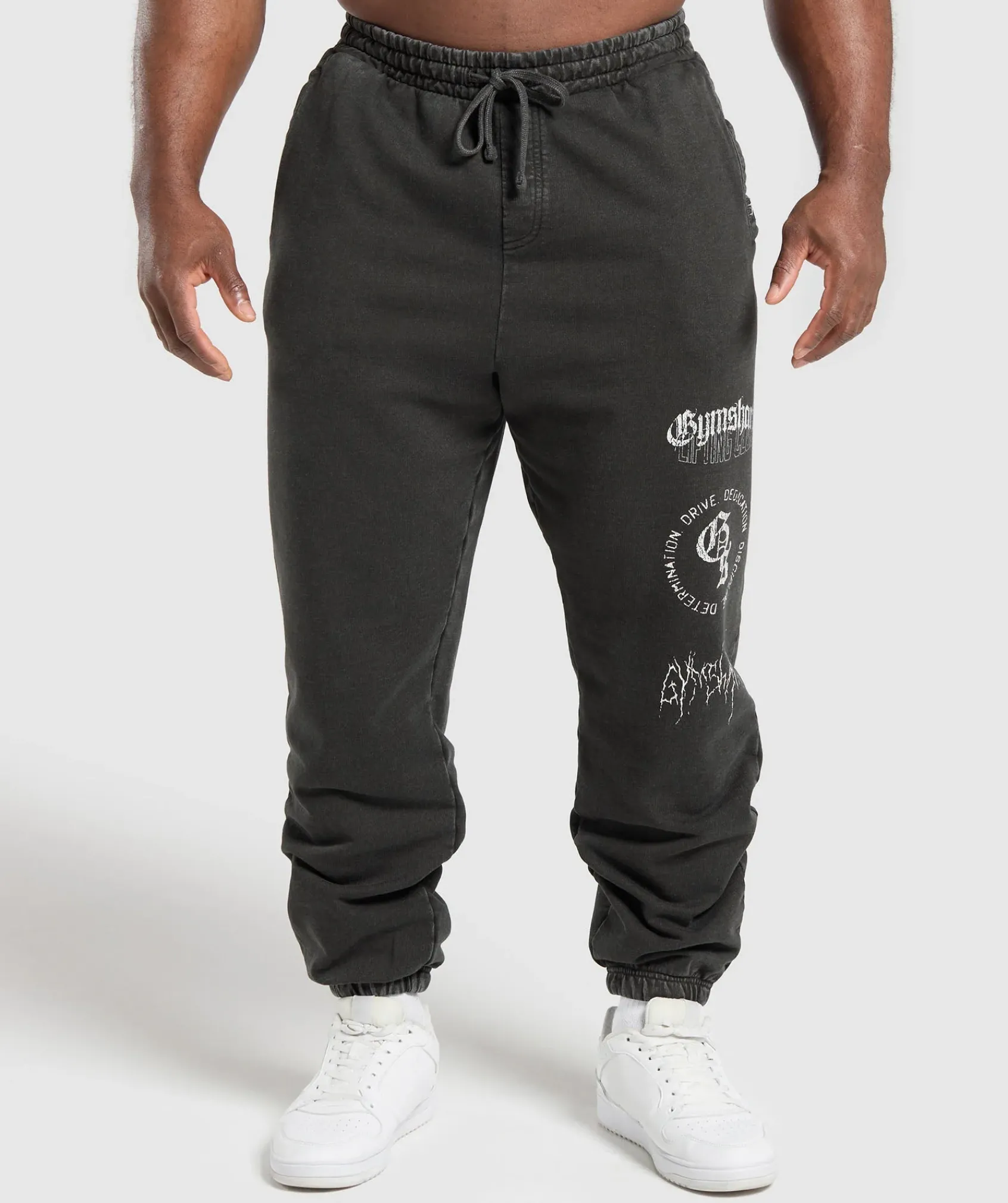 Heren Gymshark Joggingbroeken*Distressed Graphic Joggers