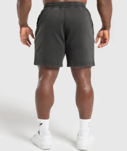 Heren Gymshark Shorts*Distressed Graphic 7" Shorts