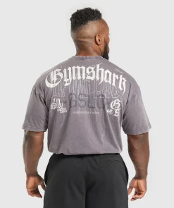 Heren Gymshark T-shirts*Distressed Graphic T-shirt