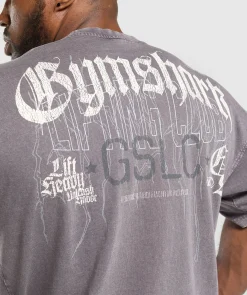 Heren Gymshark T-shirts*Distressed Graphic T-shirt
