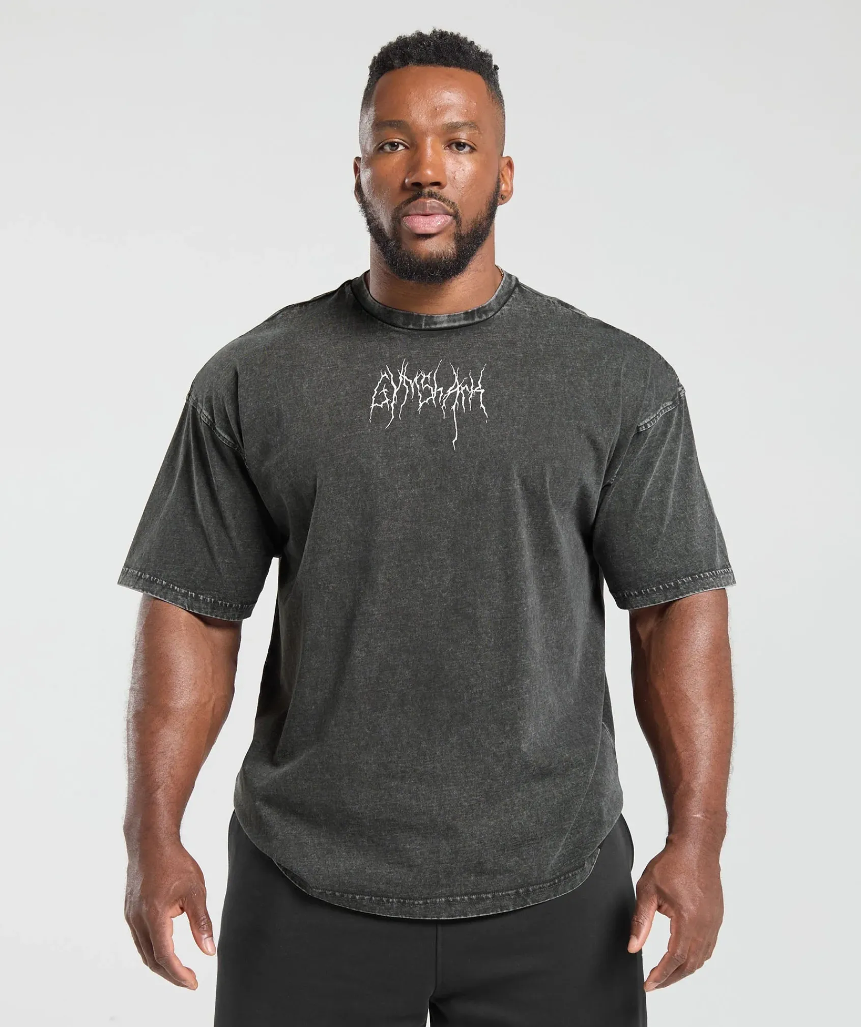 Heren Gymshark T-shirts*Distressed Graphic T-shirt