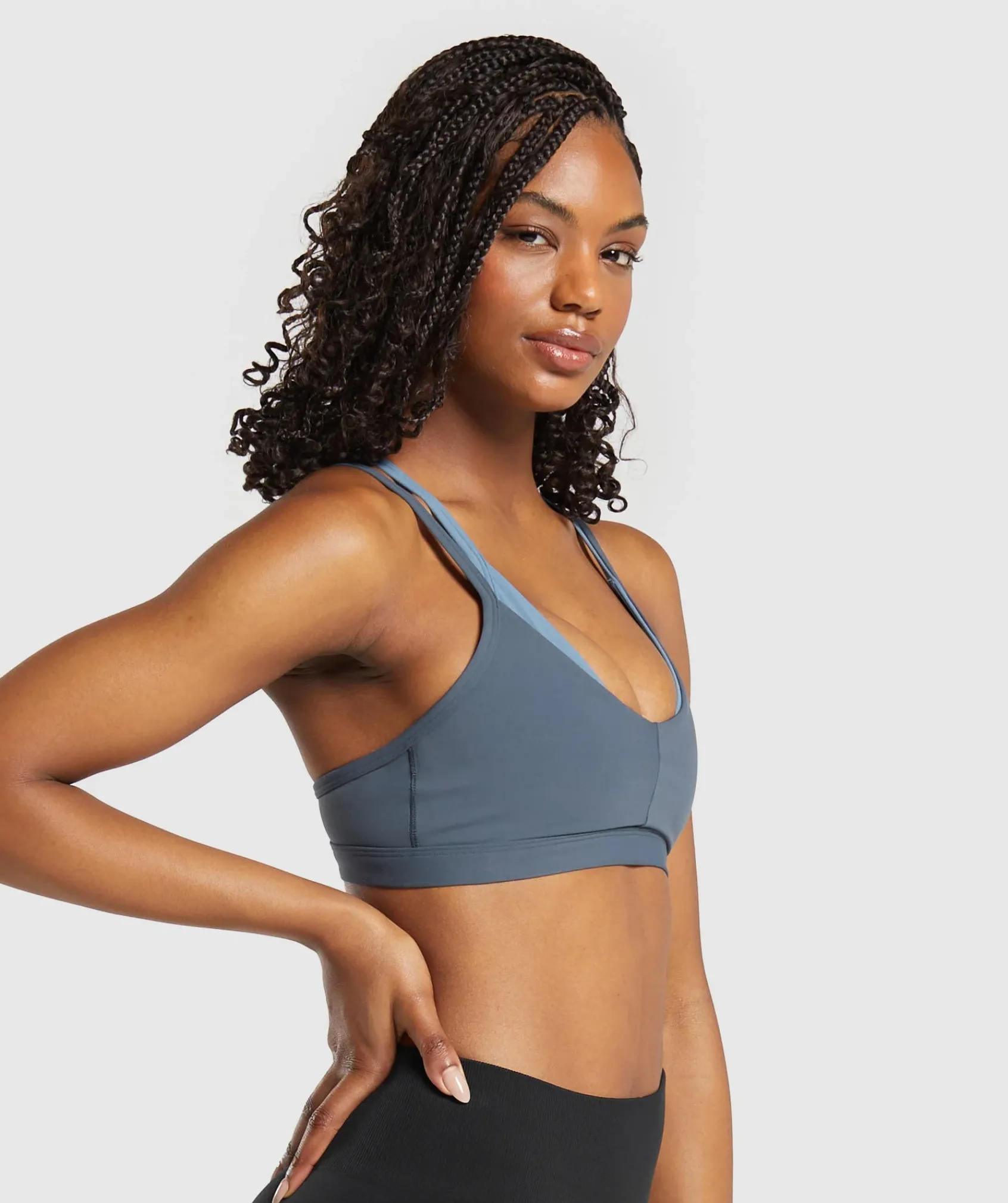 DAMES Gymshark Sport-bh's*Double Up Sports Bra
