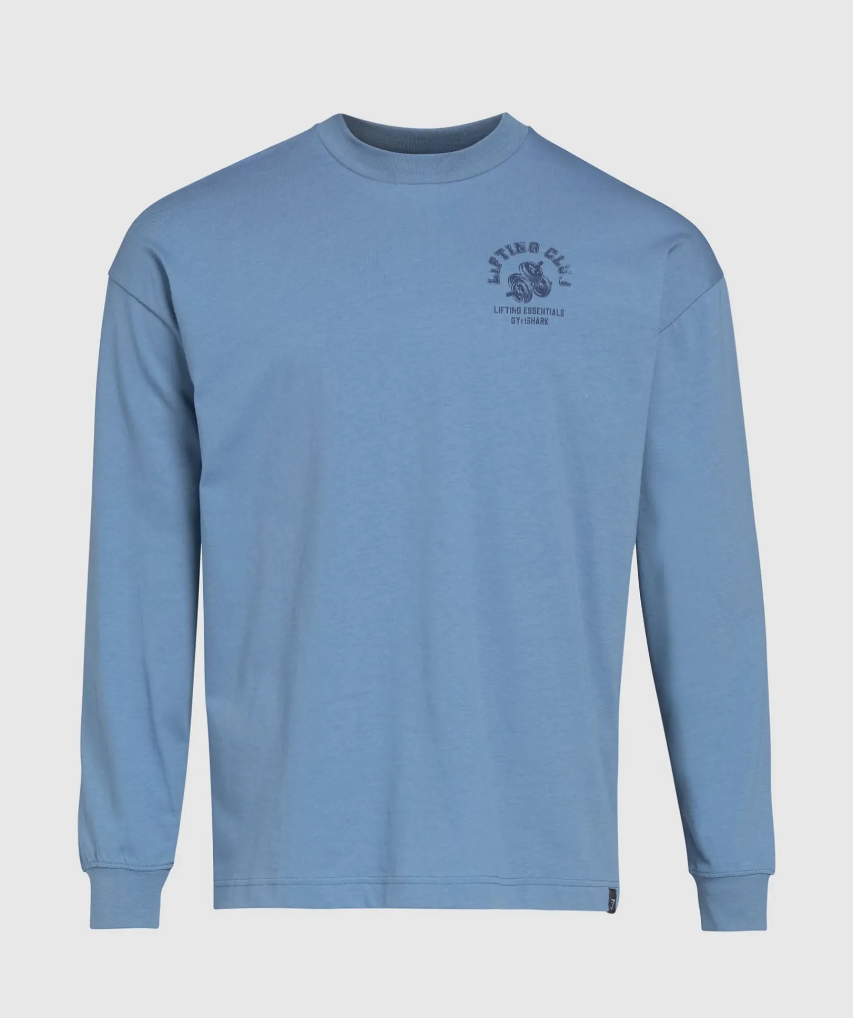 Heren Gymshark T-shirts*Dumbbells Long Sleeve T-Shirt