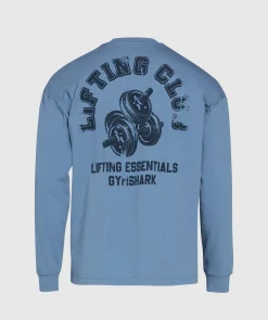 Heren Gymshark T-shirts*Dumbbells Long Sleeve T-Shirt