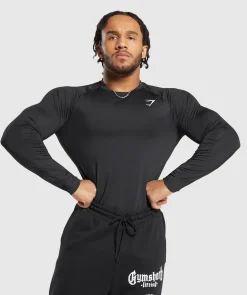Heren Gymshark Compressie|T-shirts*Element Baselayer Long Sleeve T-Shirt