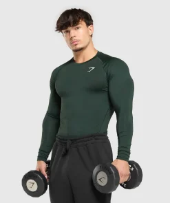 Heren Gymshark Compressie|T-shirts*Element Baselayer Long Sleeve T-Shirt
