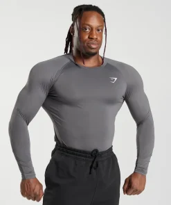 Heren Gymshark Compressie|T-shirts*Element Baselayer Long Sleeve T-Shirt
