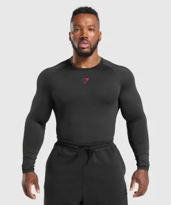 Heren Gymshark T-shirts*Element Long Sleeve T-Shirt