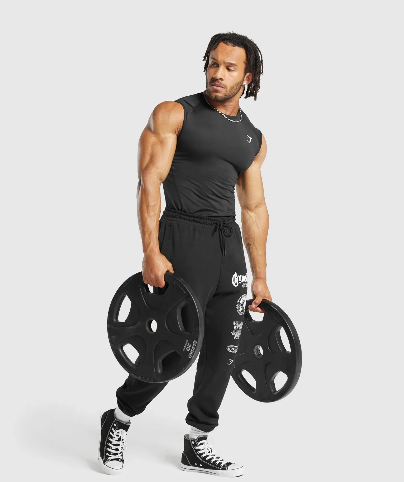 Heren Gymshark Compressie|Tanktops*Element Tank