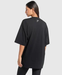 DAMES Gymshark T-shirts*Elevate Chain Oversized T-Shirt