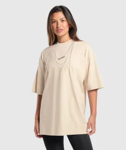 DAMES Gymshark T-shirts*Elevate Chain Oversized T-Shirt