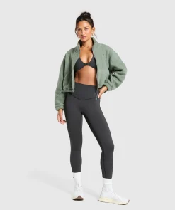 DAMES Gymshark Outerwear*Elevate Fleece Mid Jacket